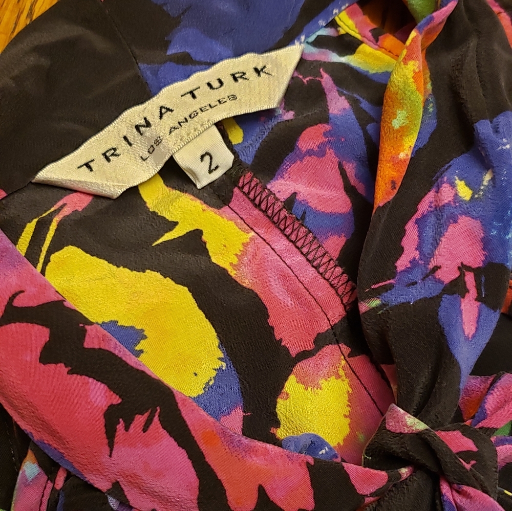 Trina Turk Silk Top